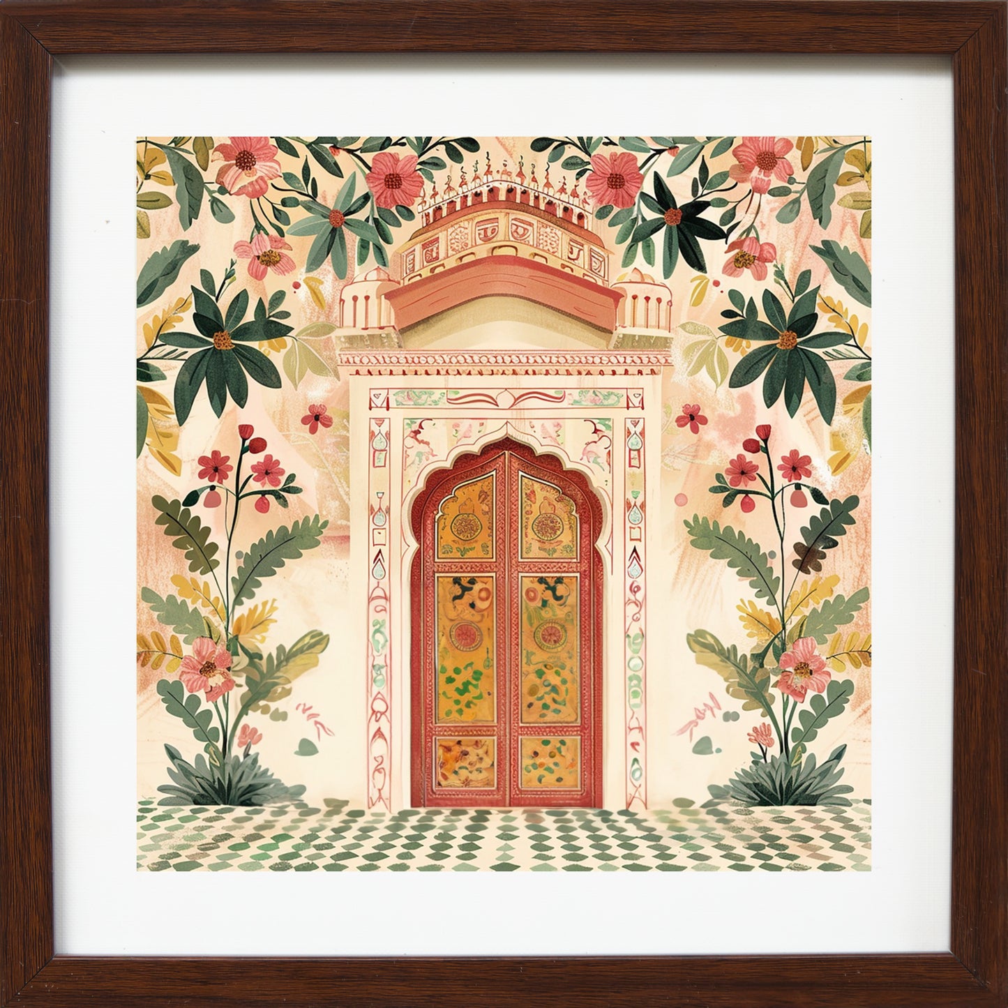 Rose Garden Door – Heritage Doorway