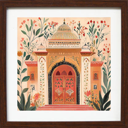 The Temple Door – Heritage Doorway