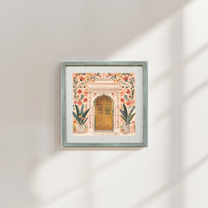 The Floral Courtyard – Heritage Doorway