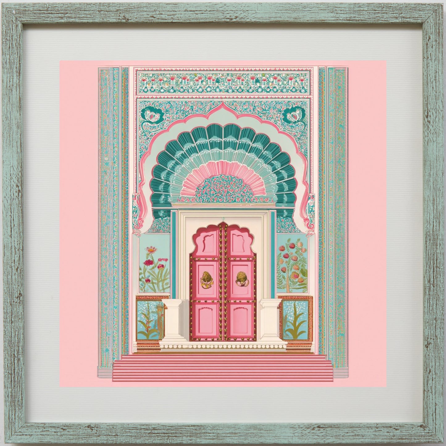 Peacock Pink – Heritage Doorway