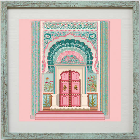 Peacock Pink – Heritage Doorway