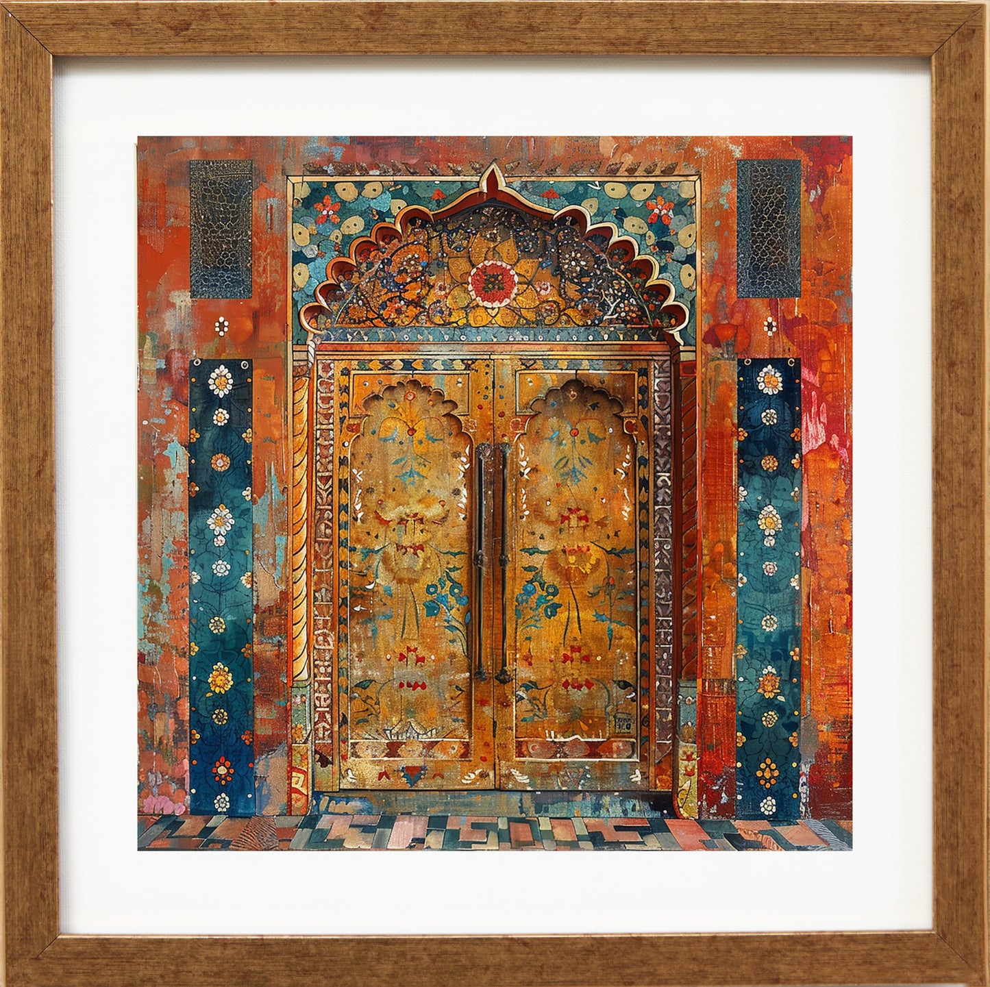Heritage Gate - Golden Floral