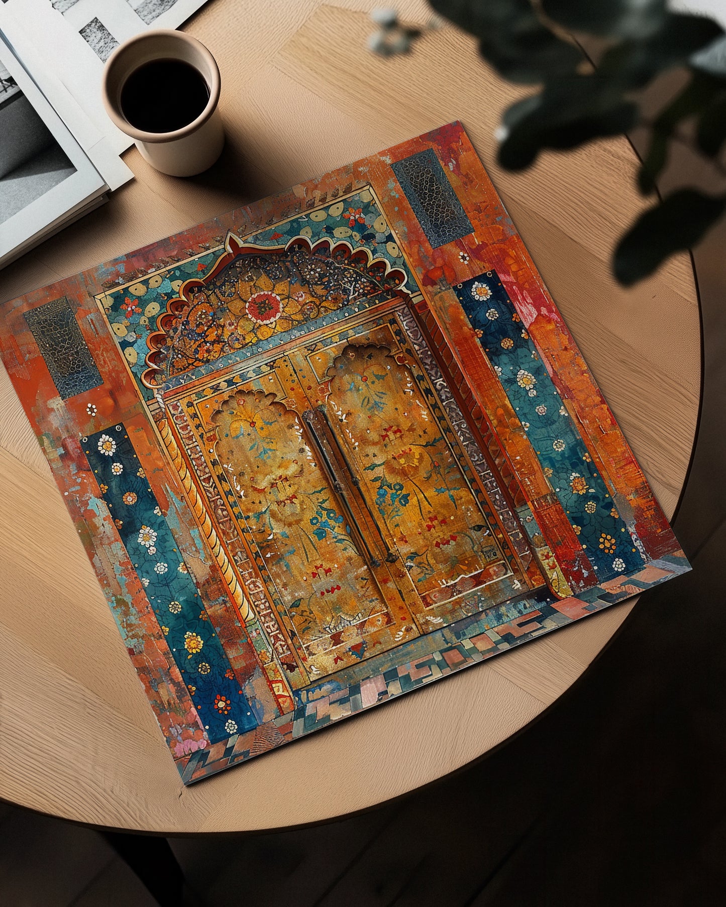 Heritage Gate - Golden Floral