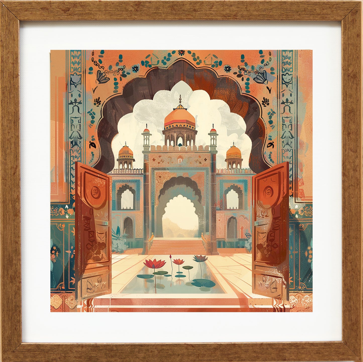 Palace Gateway - Lotus Pond