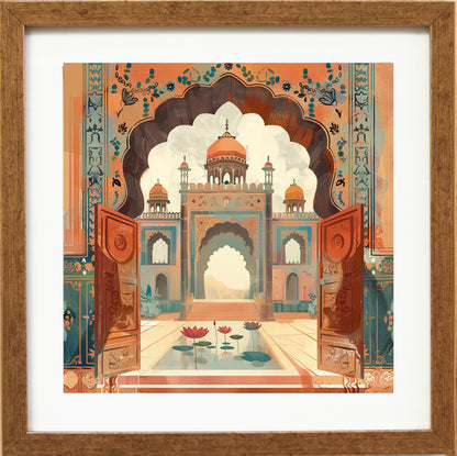 Palace Gateway - Lotus Pond