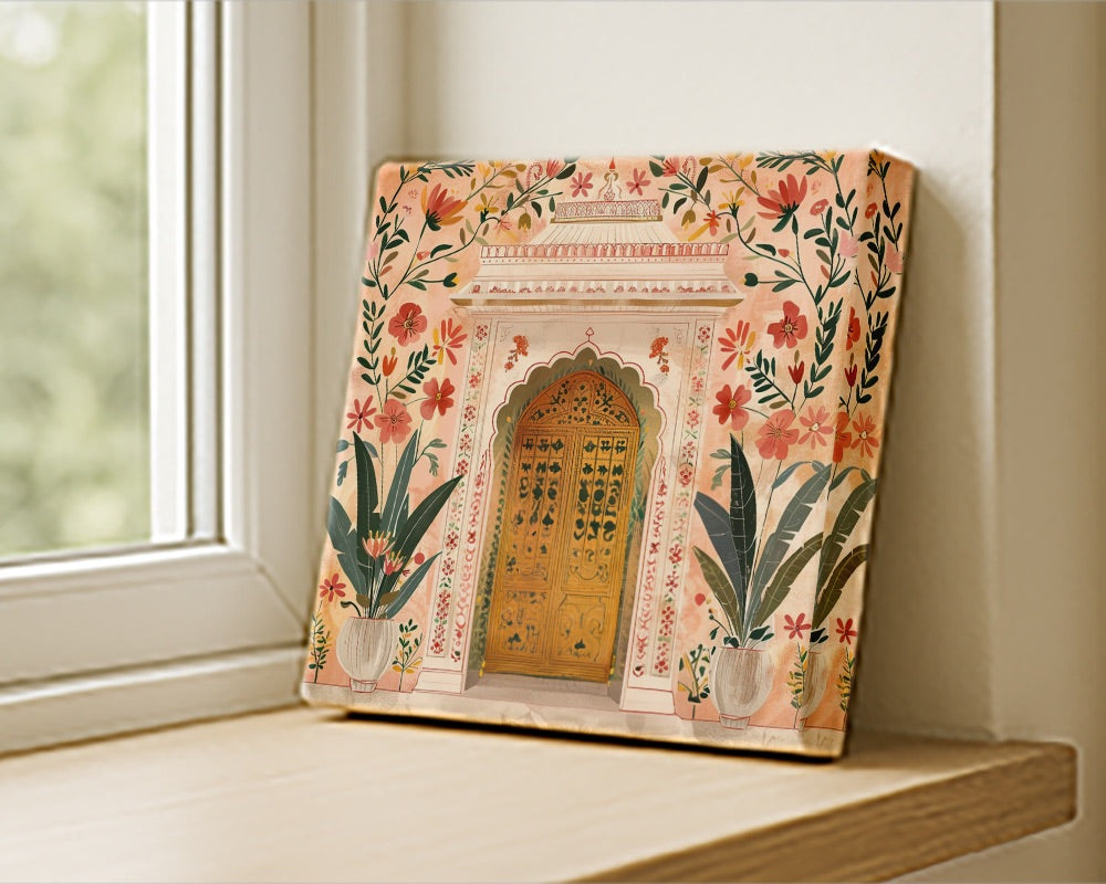 The Floral Courtyard – Heritage Doorway