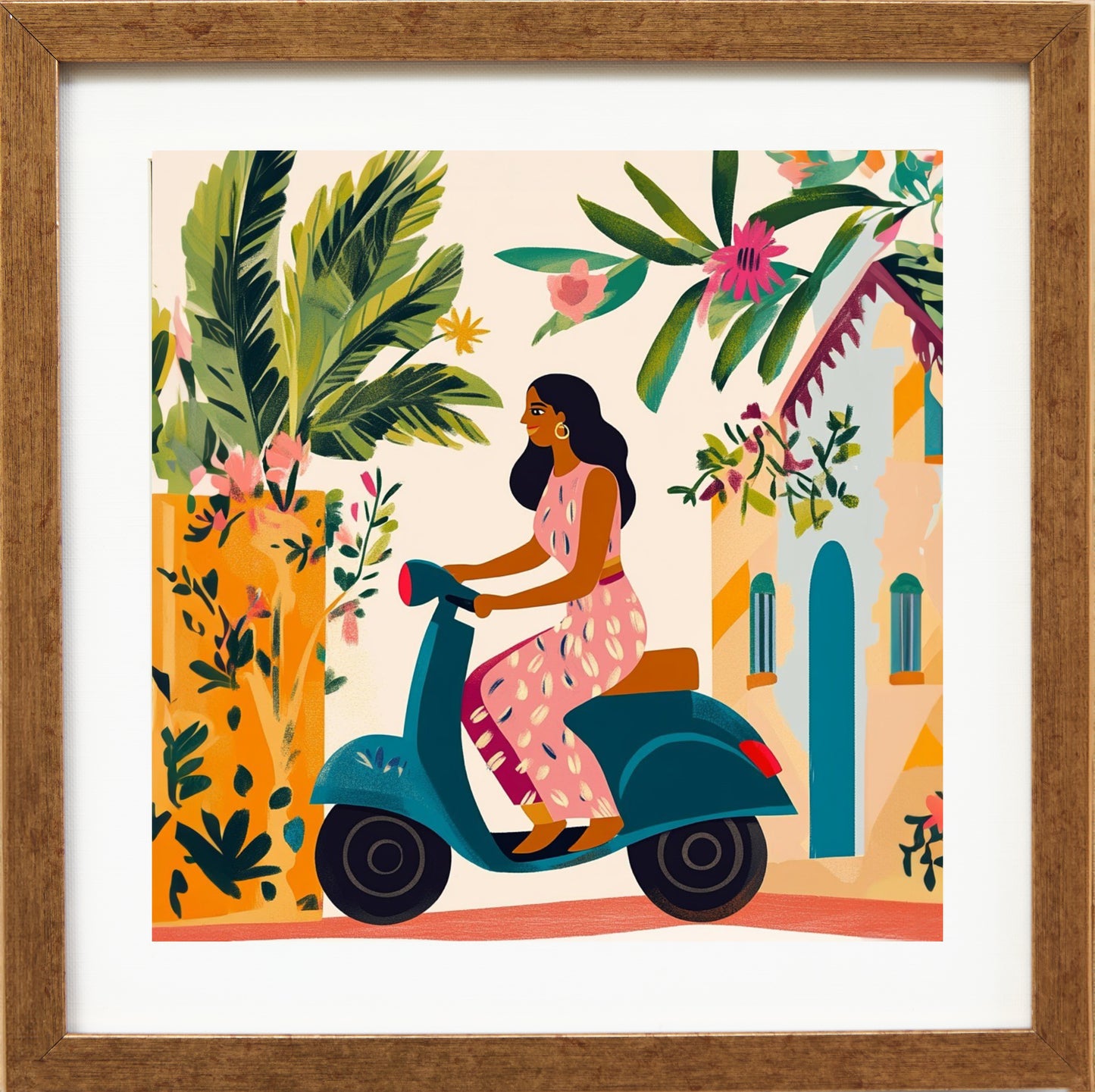 She Rides Her Own Way