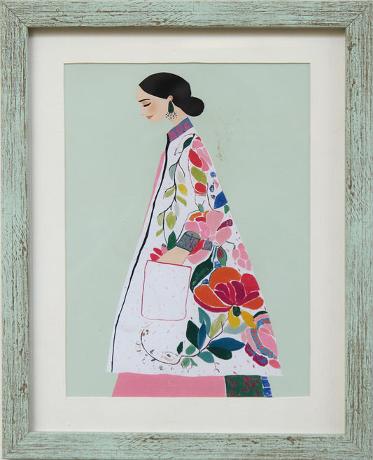 The Floral Coat – Royal Portrait