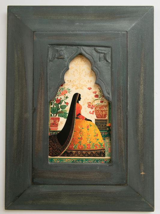 The Gulshan Begum – Jharokha Wall Art