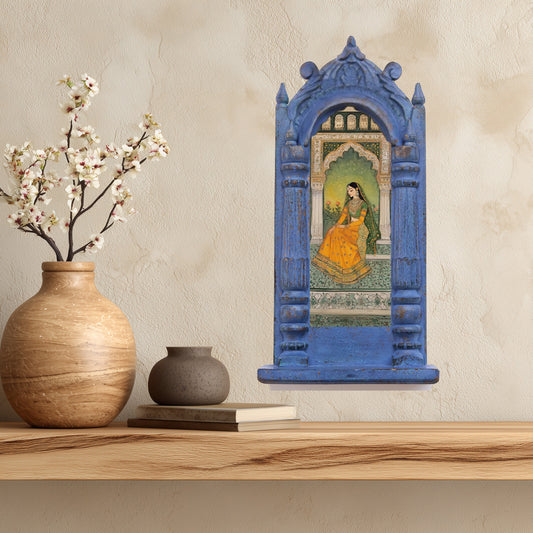 The Garden Queen – Jharokha Wall Art