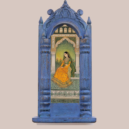 The Garden Queen – Jharokha Wall Art