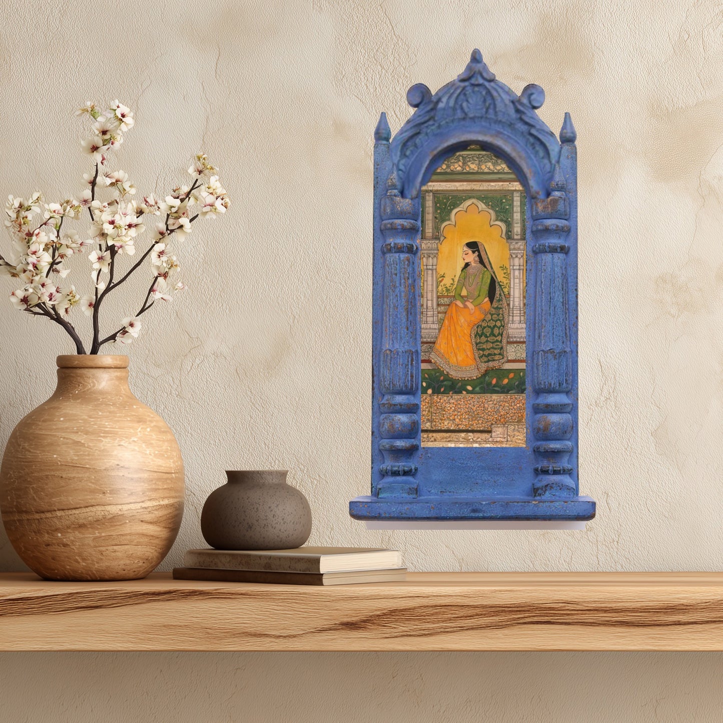 The Amber Rani – Jharokha Wall Art