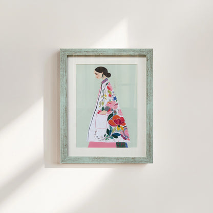 The Floral Coat – Royal Portrait