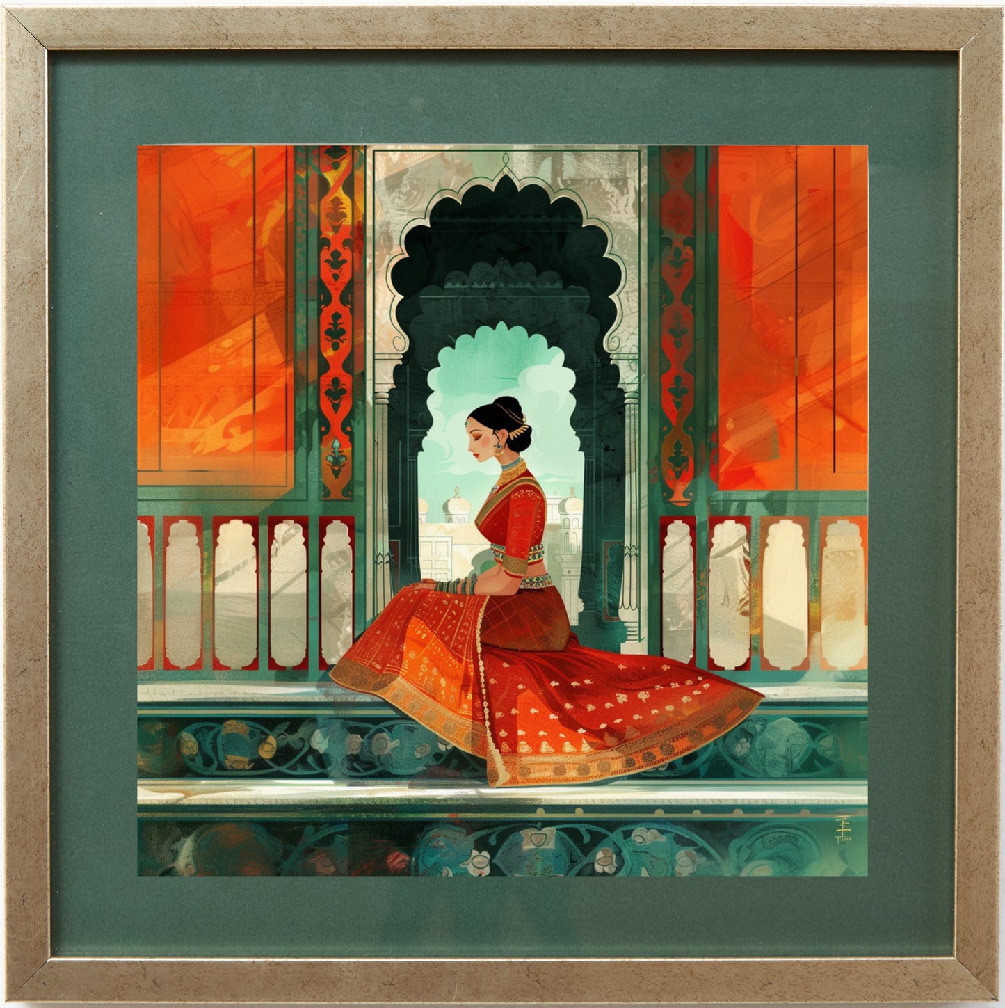 Ember at the Arch – Royal Portrait