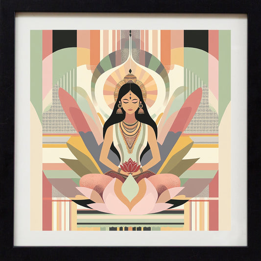 Lakshmi — The Lotus Throne