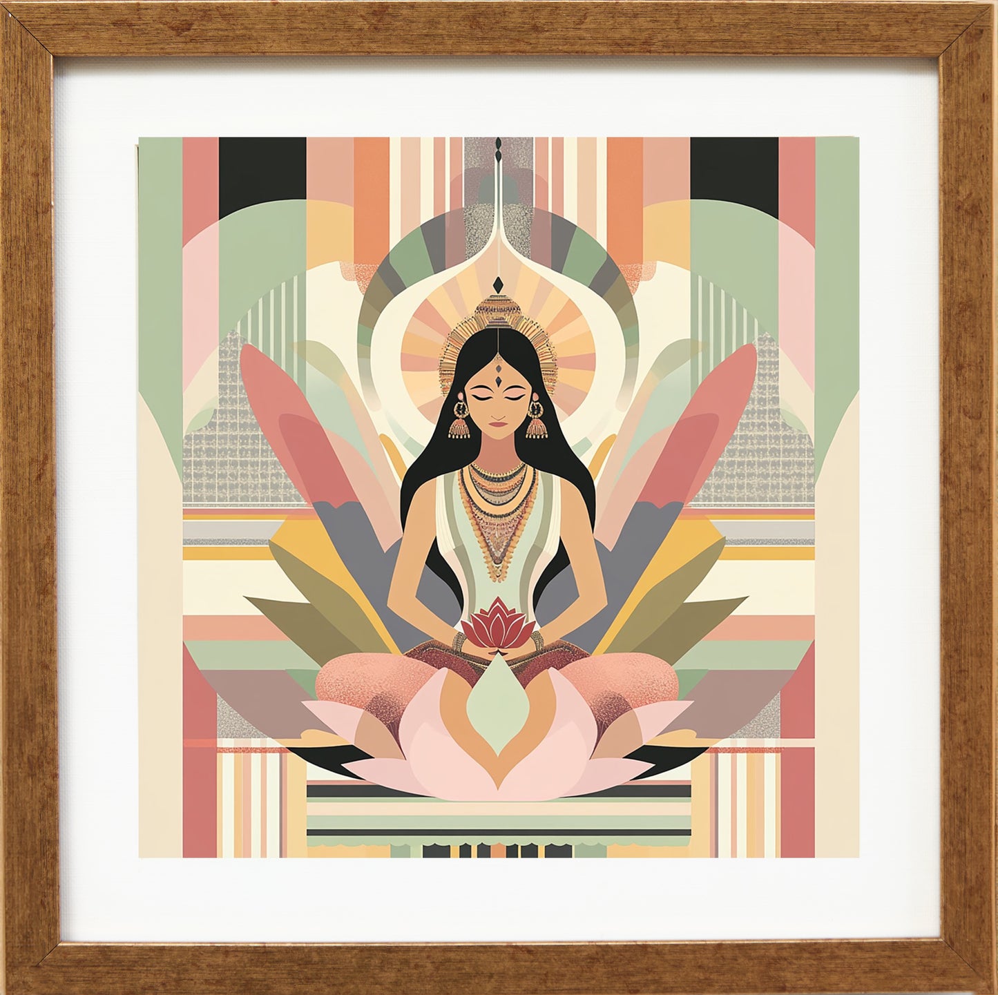 Lakshmi — The Lotus Throne