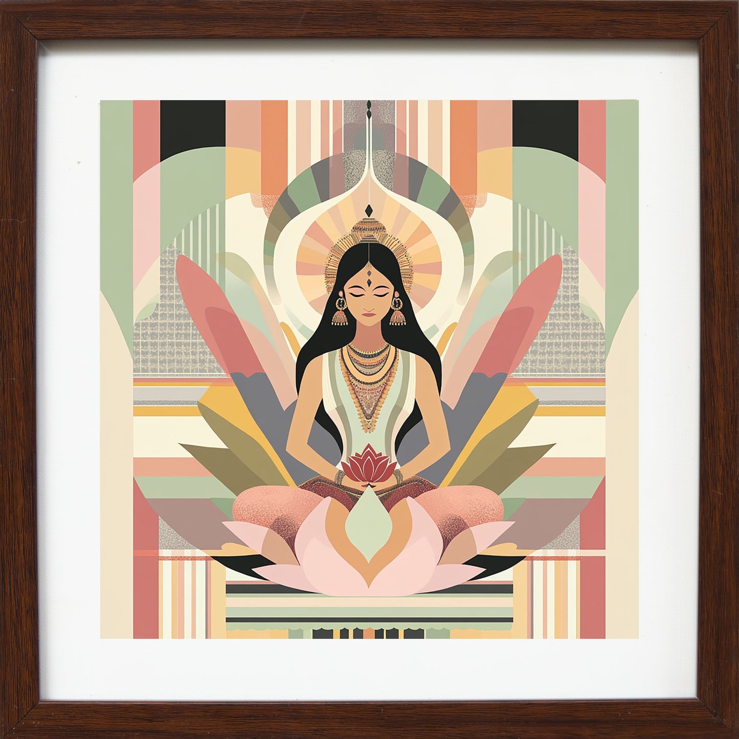 Lakshmi — The Lotus Throne