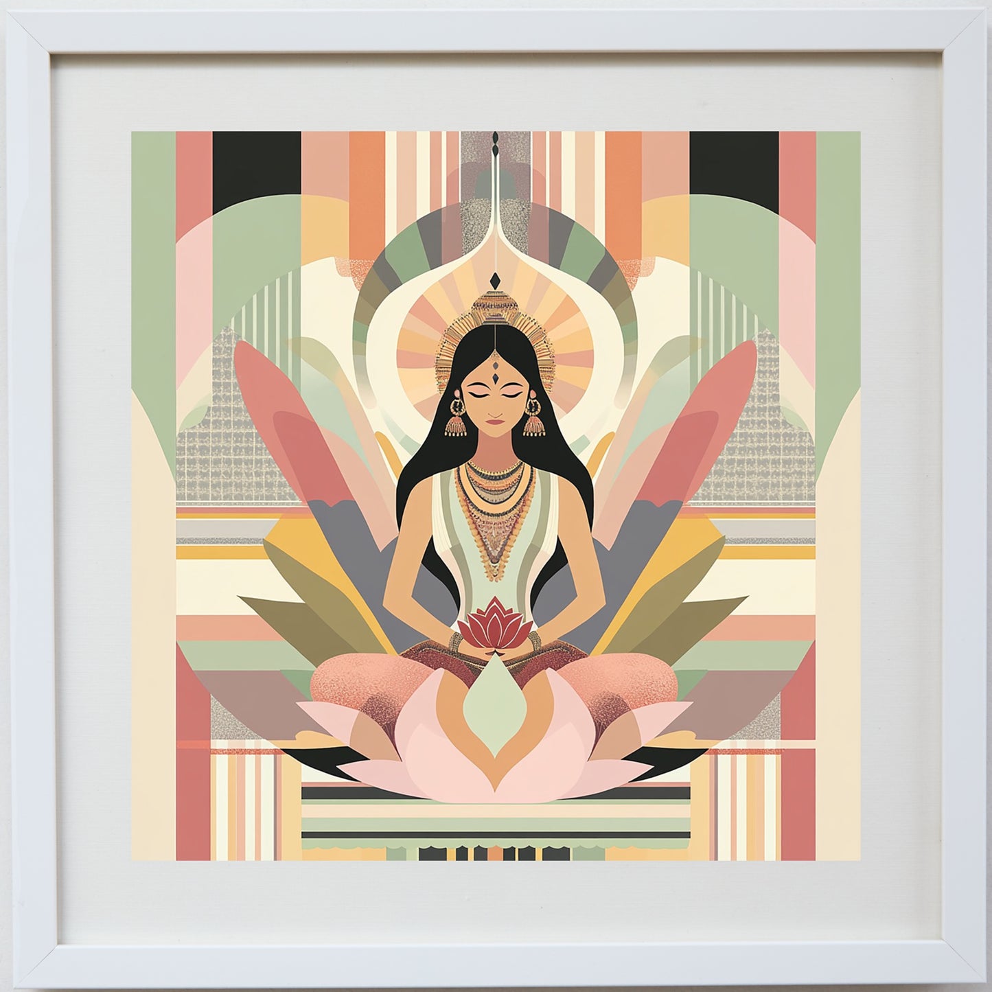 Lakshmi — The Lotus Throne