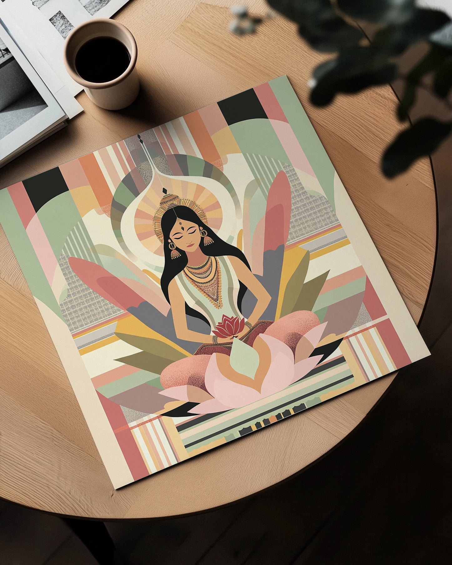 Lakshmi — The Lotus Throne