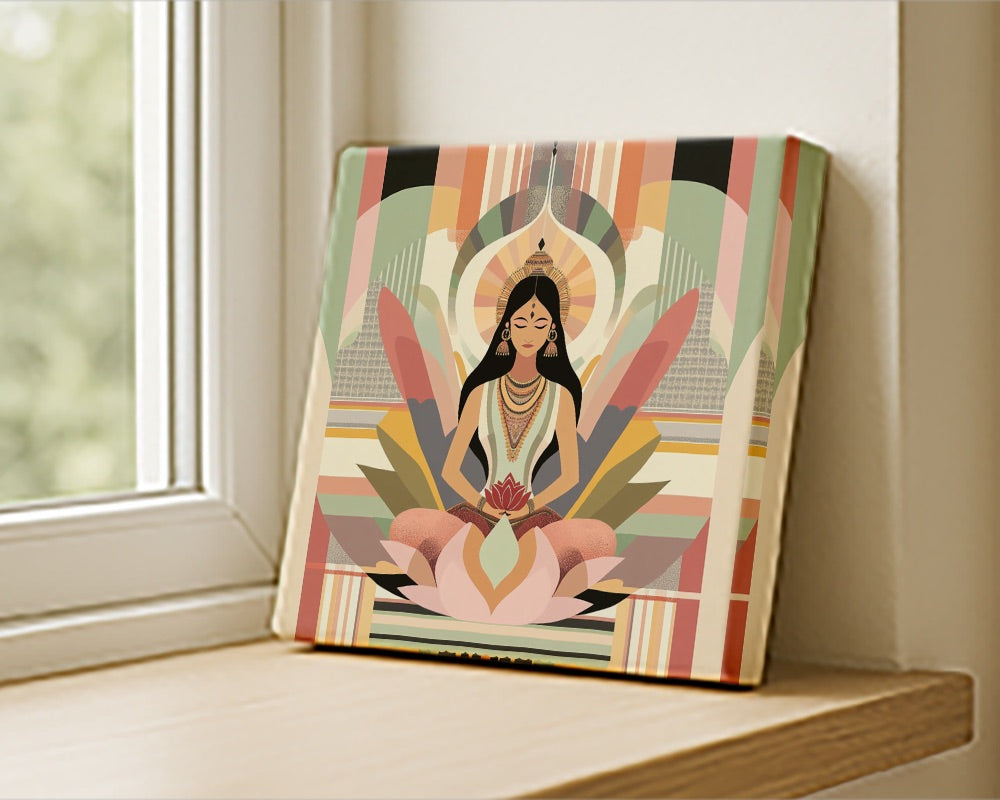 Lakshmi — The Lotus Throne