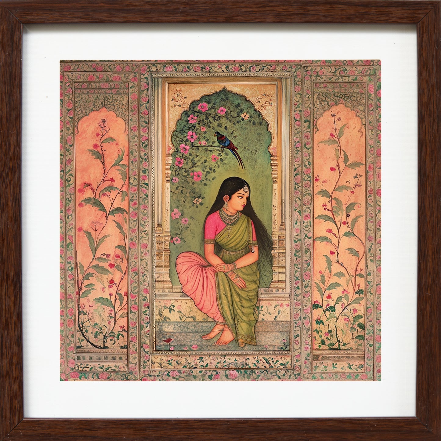 Garden Song - Mughal Portrait
