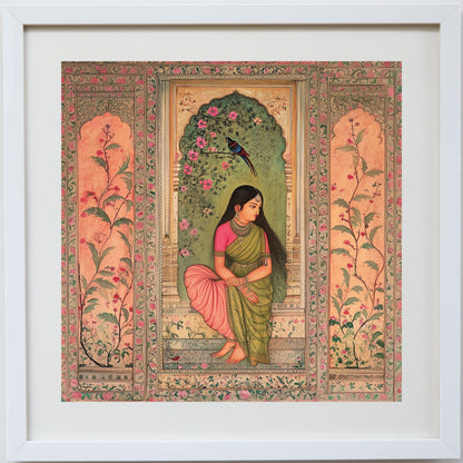 Garden Song - Mughal Portrait