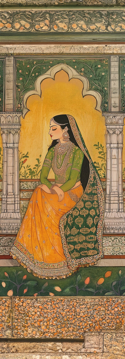 The Amber Rani – Jharokha Wall Art