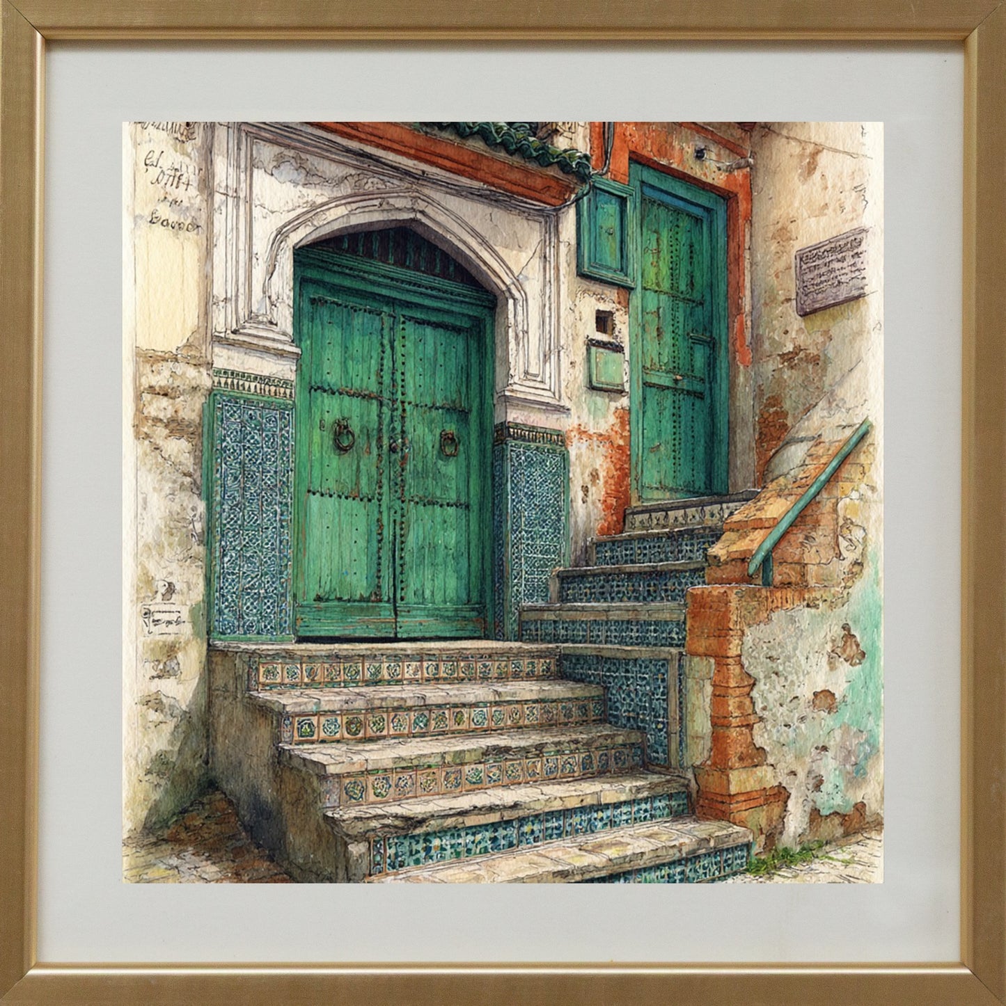 Heritage Doorway - Emerald