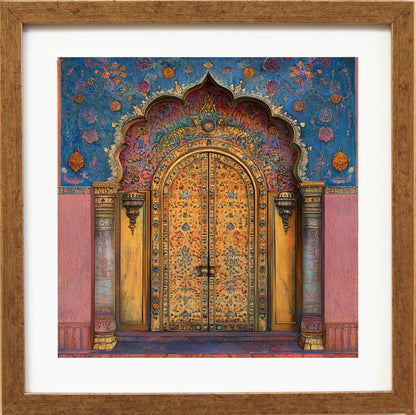 Heritage Doorway - Rajasthani Blue