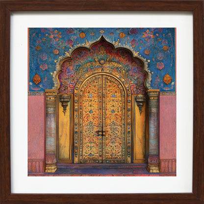 Heritage Doorway - Rajasthani Blue