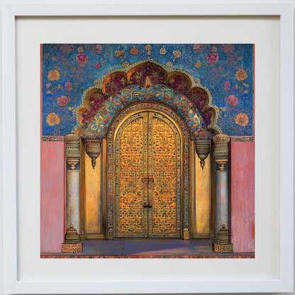 Heritage Doorway - Rajasthani Pink