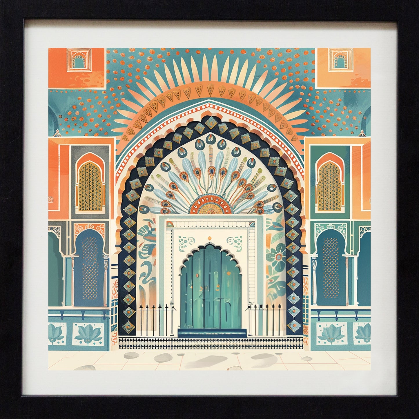 Peacock Palace Gateway