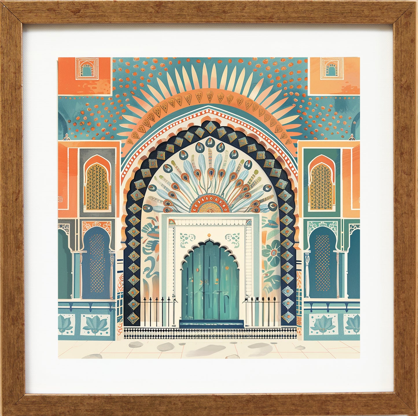 Peacock Palace Gateway