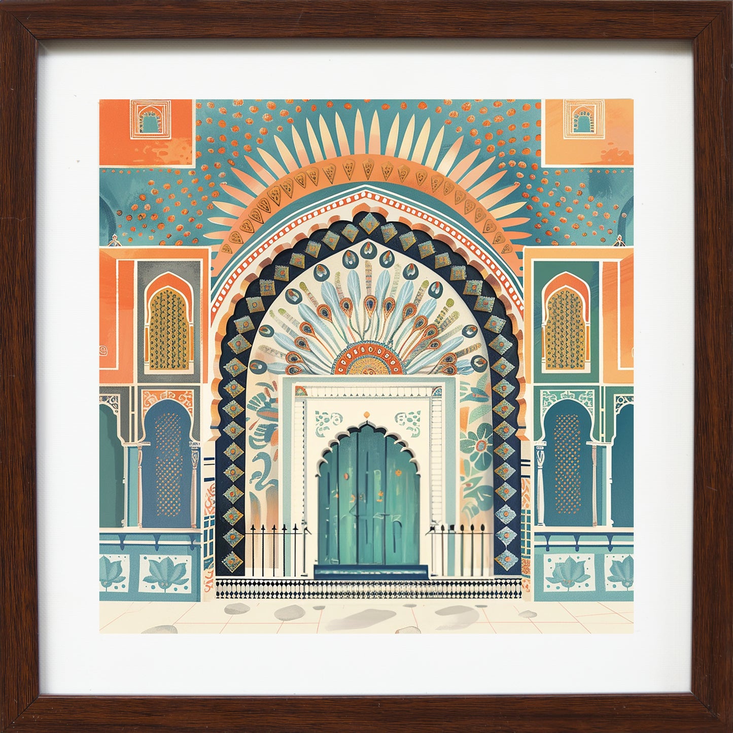 Peacock Palace Gateway