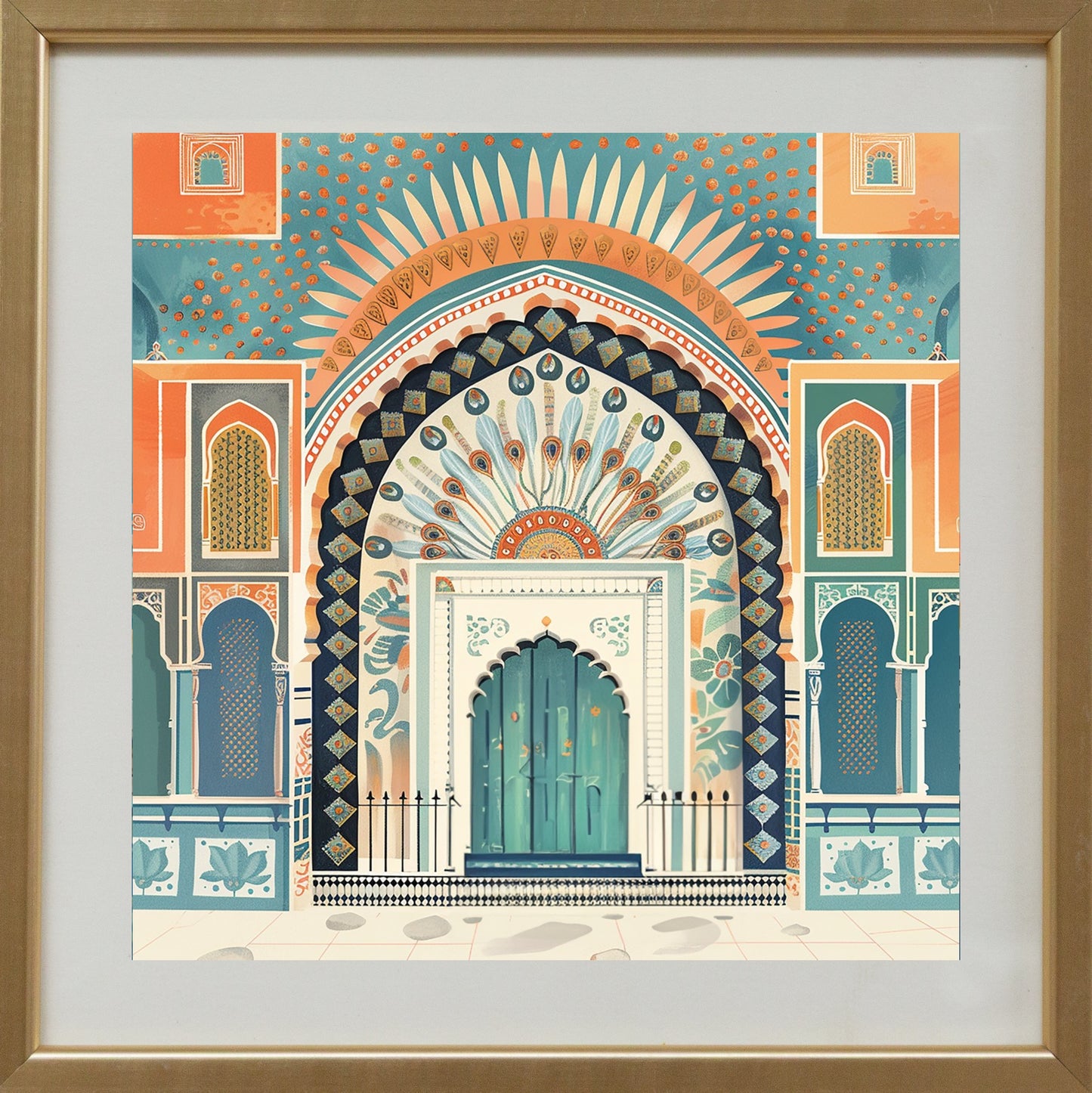 Peacock Palace Gateway