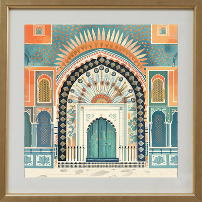 Peacock Palace Gateway