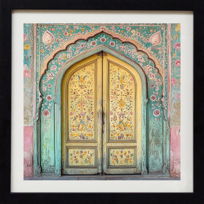 Heritage Doorway - Golden Floral