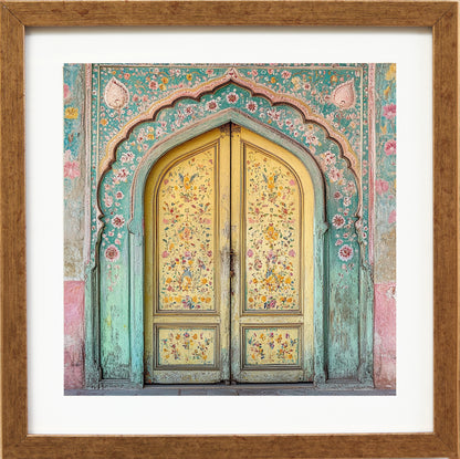 Heritage Doorway - Golden Floral