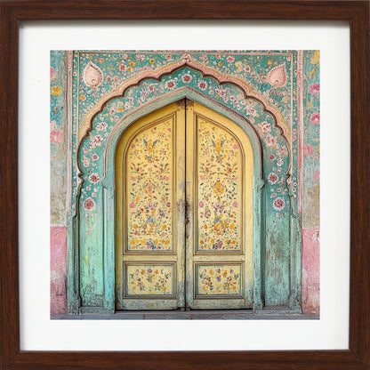 Heritage Doorway - Golden Floral