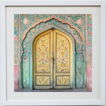 Heritage Doorway - Golden Floral