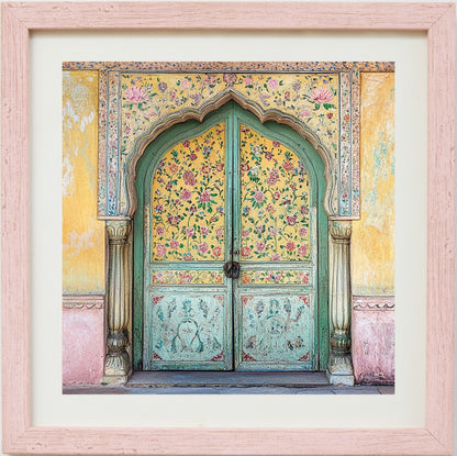 Heritage Doorway - Turquoise Dreams