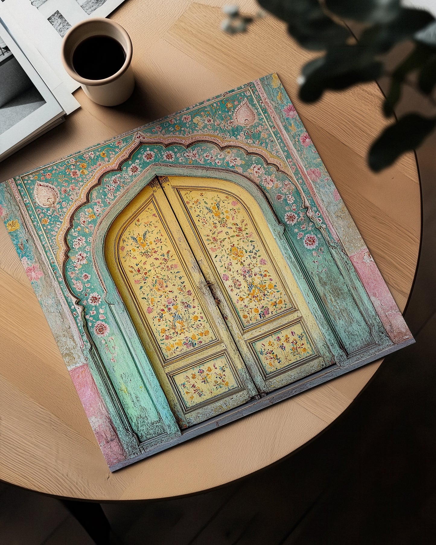 Heritage Doorway - Golden Floral