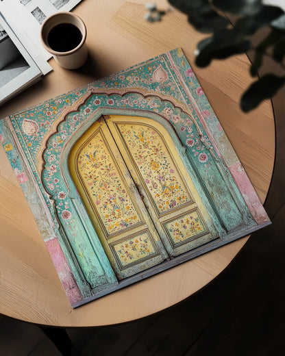 Heritage Doorway - Golden Floral