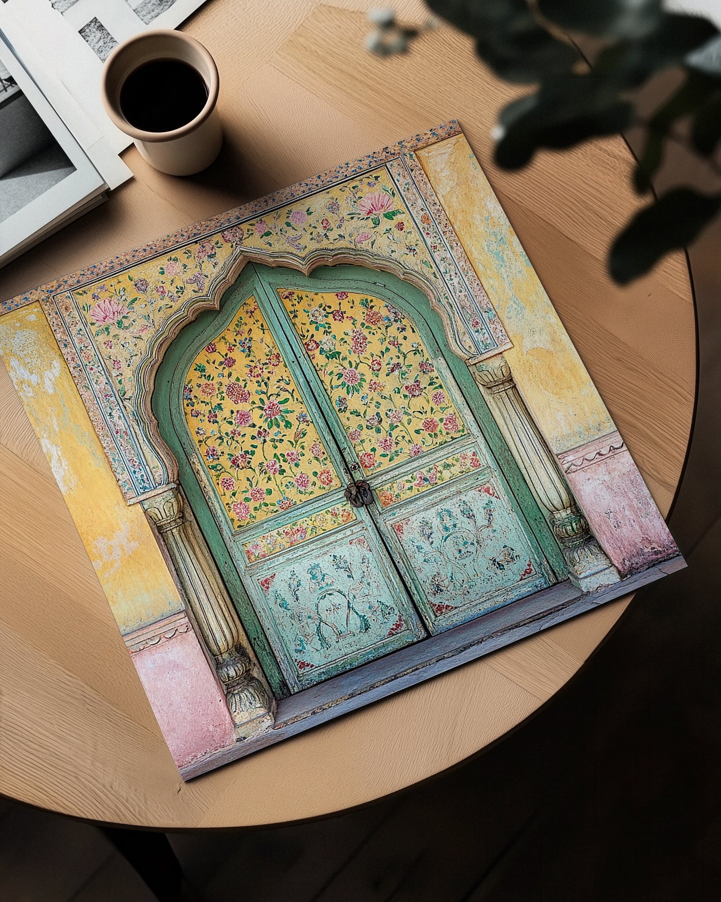 Heritage Doorway - Turquoise Dreams
