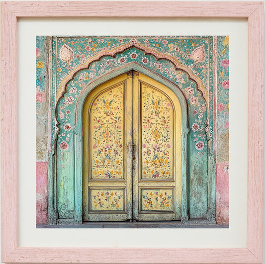 Heritage Doorway - Golden Floral
