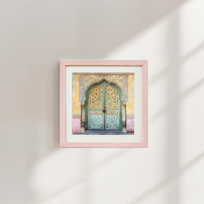 Heritage Doorway - Turquoise Dreams