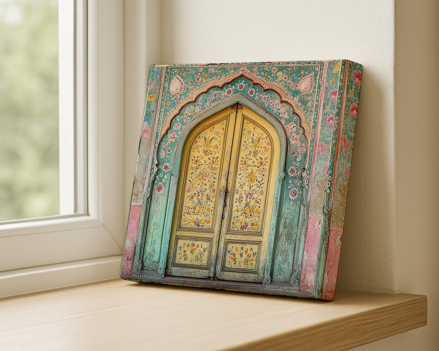 Heritage Doorway - Golden Floral
