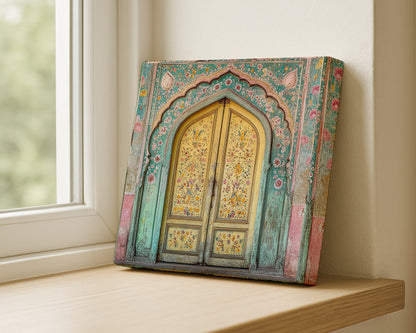 Heritage Doorway - Golden Floral