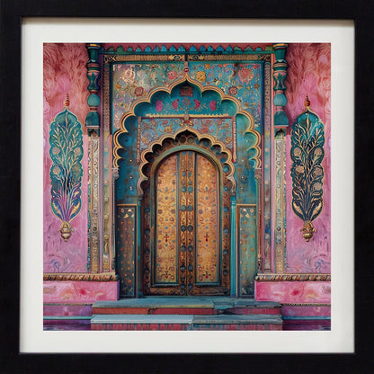Amber & Teal – Heritage Doorway