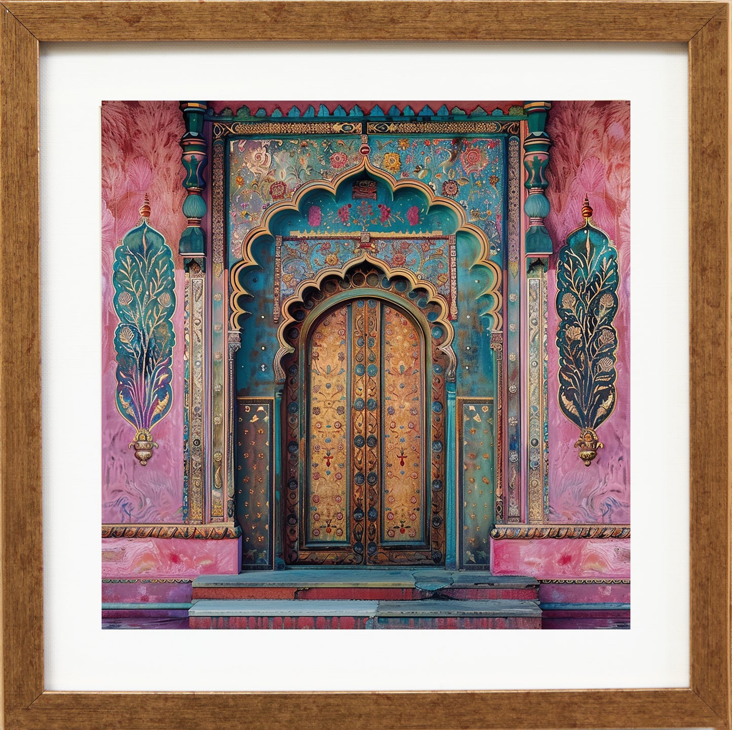 Amber & Teal – Heritage Doorway